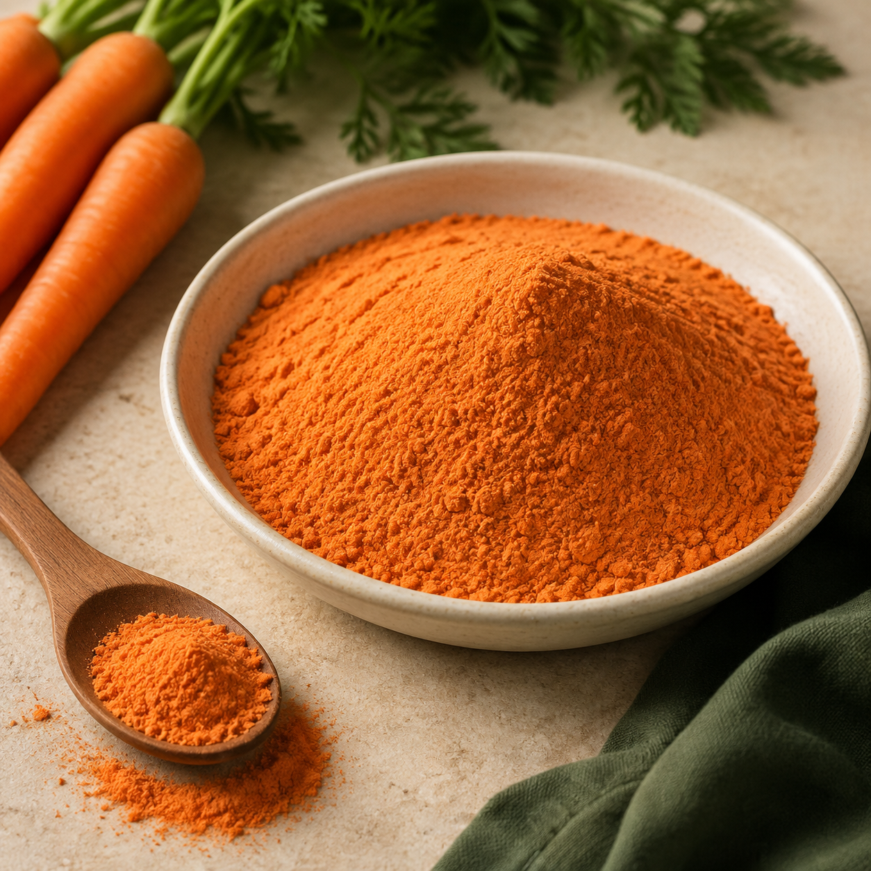 carrot-powder recipe and usage guide