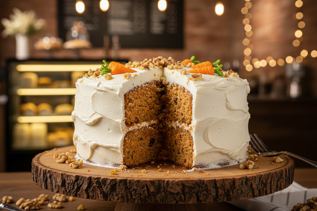 Healthy Carrot Cake Recipe (Soft, Moist & Guilt-Free)