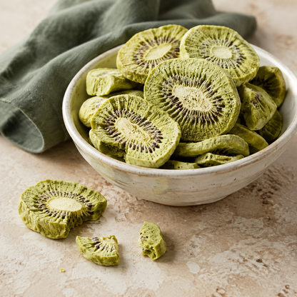 Dry-Kart Organic freeze dried kiwi — unpacked