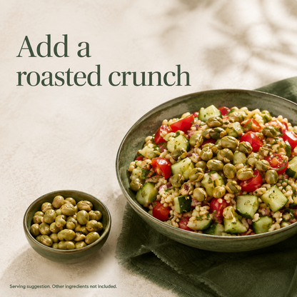 Roasted Edamame Beans — Classic | 250 g PET jar — product and serving information
