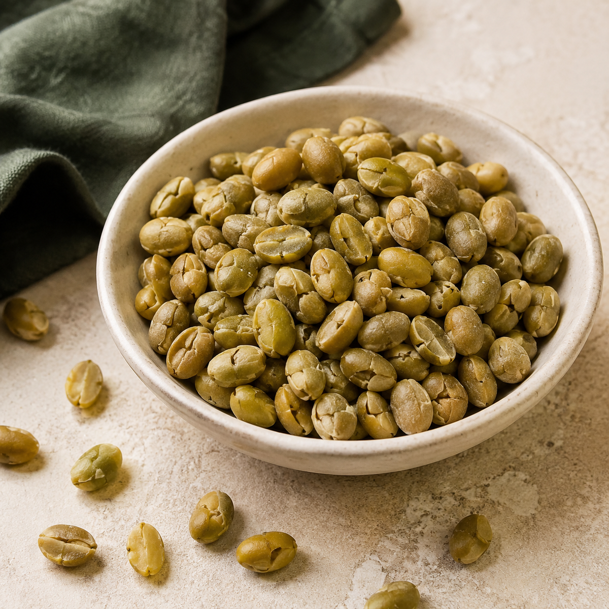 Roasted Edamame Beans — Classic | 250 g PET jar — product and serving information